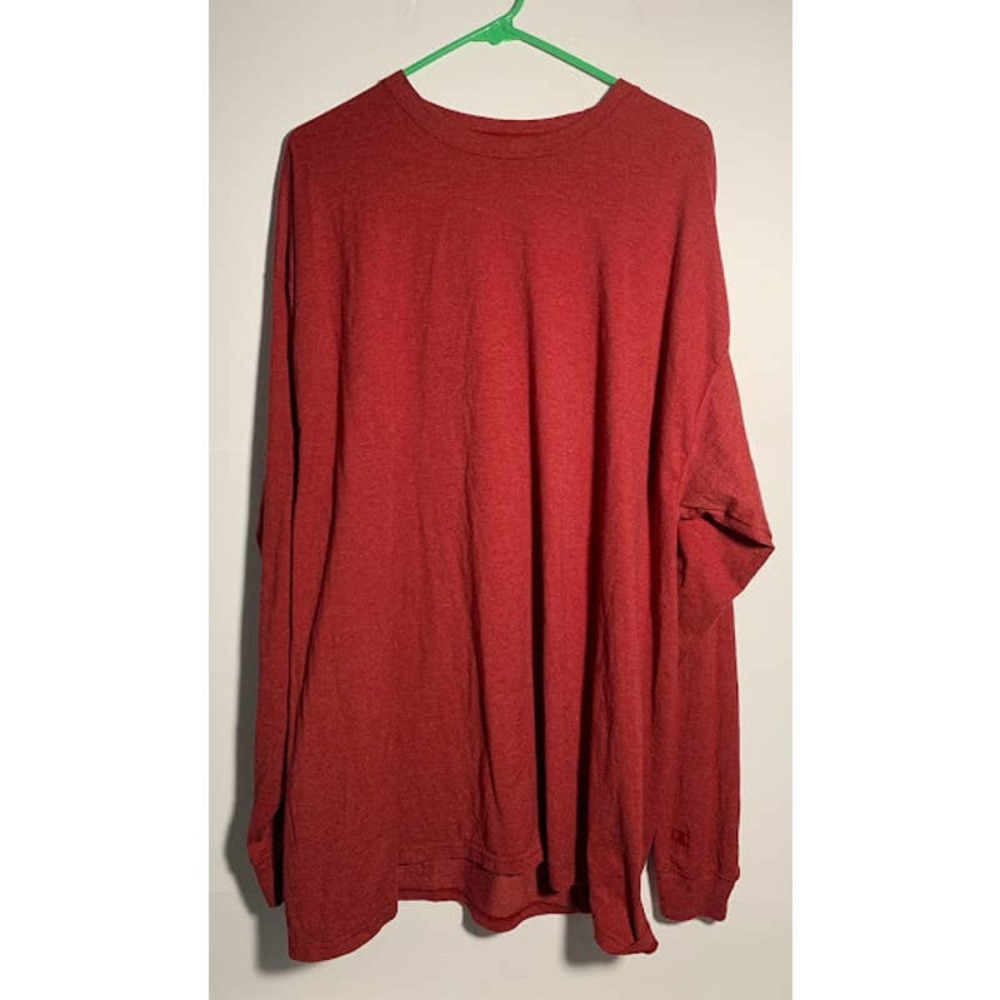 Champion Red Long Sleeve 2XL Men's Shirt